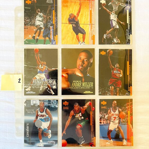 Lot of 9 Basketball Sports Trading Cards. Mint Condition. - Picture 1 of 9